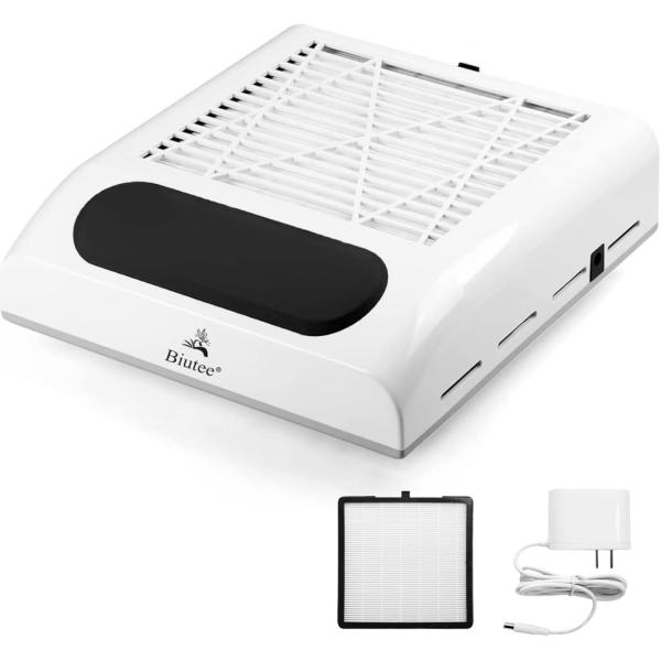 ネイルダスト集塵機 ネイルダストコレクター 80W 4500rpm回転数 卓上集塵機 ネイルダストク...