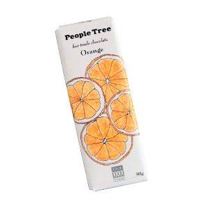 チョコレート　People Tree　オレンジチョコ 50g　ピープルツリー alishan