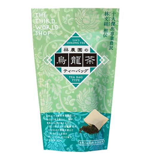 送料無料　林農園 1リットル用烏龍茶ティーバッグ　60g(５g×12包)×4個セット　　第3世界ショ...