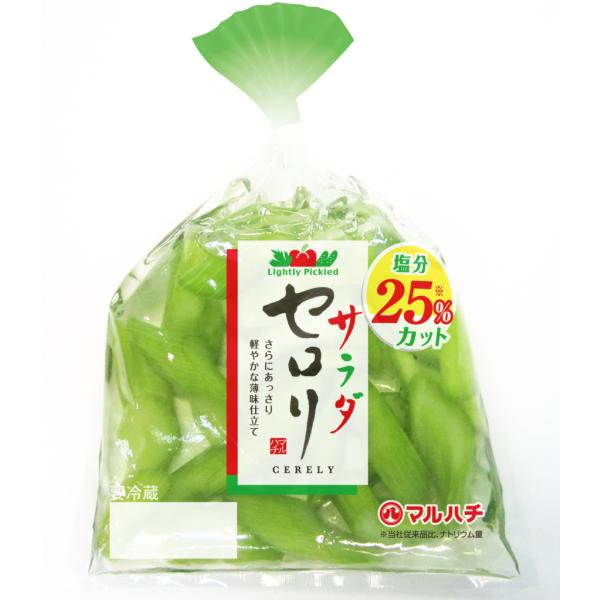 送料無料【朝市場直行】マルハチ　漬物　セロリ　PC　80g　x2個セット【冷蔵】　送料込み