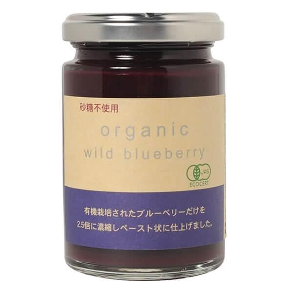 恒食　デイリーフーズ　オーガニック ワイルドブルーベリーペースト　145g