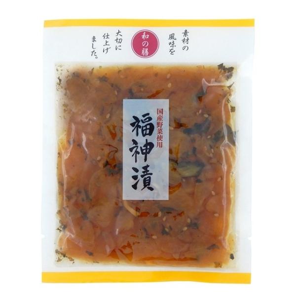 送料無料(メール便)　恒食　マルアイ食品　和の膳　国産福神漬　100g　x2個セット