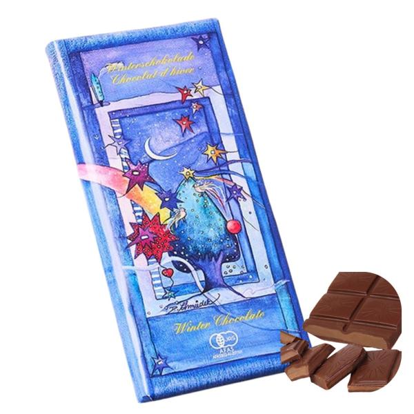第3世界ショップ　ウインターチョコレート　100g　x12個（1ケース）　フェアトレード　