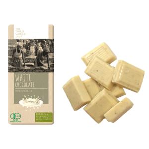 第3世界ショップ　フェアトレードチョコ　ホワイトチョコレート 80g　x14枚（ケース）