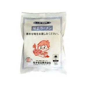 ムソー　桜井　純正ラーメン・豆乳塩だし味1食　104g