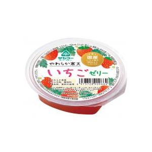 ムソー サンコー やわらか寒天 いちごゼリー 110g x2個セット