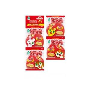 送料無料(メール便)　アップルグミ　80ｇｘ3個セット(20ｇ×4ｘ3個セット)　サンコー