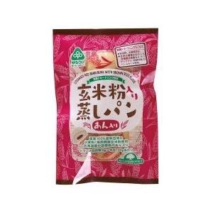 ムソー サンコー 玄米粉入り蒸しパンあん入り 3個入 Mu ビーライフショップ 通販 Yahoo ショッピング