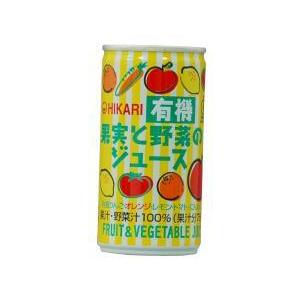 ムソー　ヒカリ 有機・果実と野菜のジュース　190g　x30本セット（ケース）｜blife