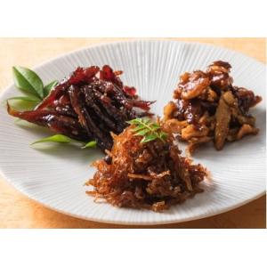 佃煮三種詰合せ 約120gムソー muso
