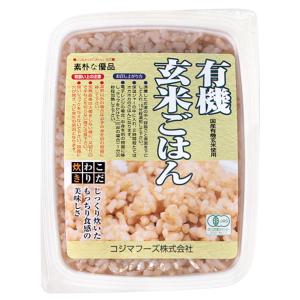 送料無料(メール便)　オーサワ　有機玄米ごはん　160g　x2個セット｜blife