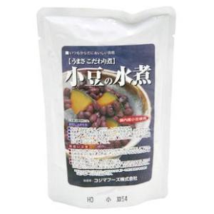 送料無料(メール便)　国内産 小豆の水煮　オーサワジャパン　230g