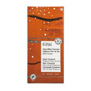 ヴィヴァーニ（Vivani）オーガニック塩キャラメルチョコレート　80g【冷蔵】