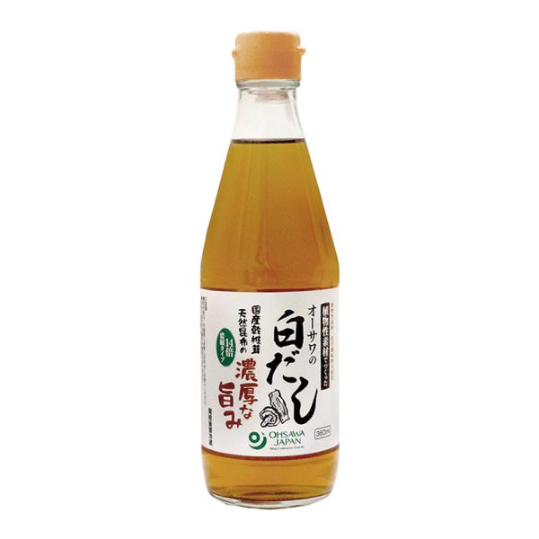 送料無料　オーサワの白だし　360ml　x2個セット