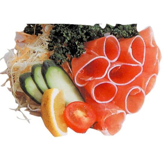 送料無料　日岡商事 【冷凍】【流水・自然解凍】【秋・冬季節品】生ハム（スライス）100g　x2個セッ...