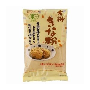 送料無料(メール便)　創健社　有機きな粉　80g　x2個セット　送料込み