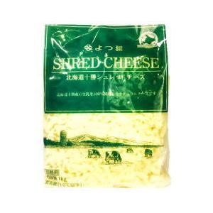 送料無料　チーズ　ナチュラルチーズ　よつ葉北海道十勝シュレッドチーズ　1kg　x2個セット【冷蔵】