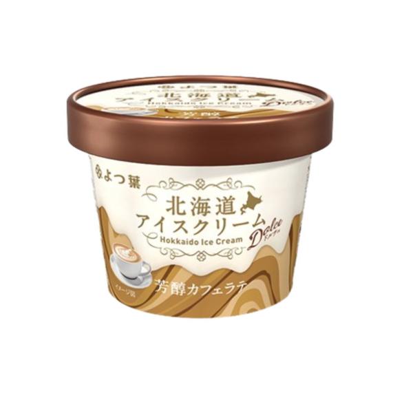 よつ葉  北海道アイスクリーム　ドルチェ　芳酵カフェラテ　114ml【冷凍】