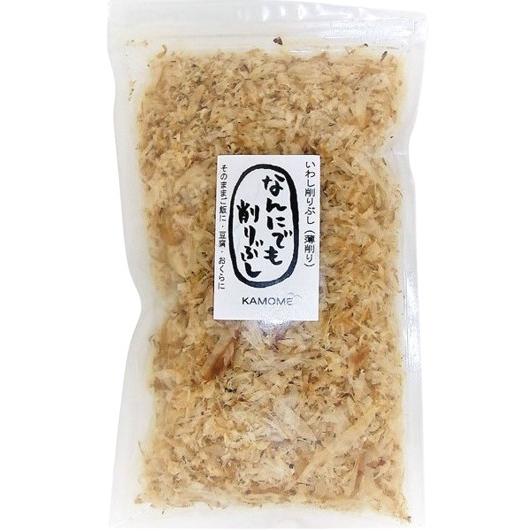 送料無料(メール便)　かもめ屋　いわし削りぶし（薄削り）80gｘ2 セット