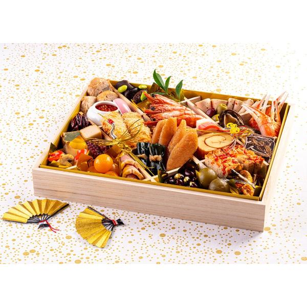 【おせち・お正月】【送料無料】無添加・オーガニック自然派おせち一段　3〜4人前【冷凍】※メーカー直送...