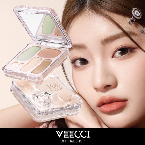 VEECCI(ヴィーチ)パーフェクトカバー４色コンシーラーパレット