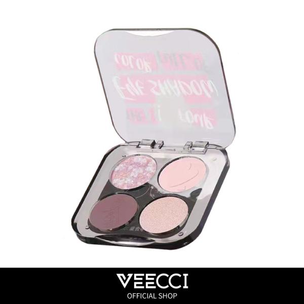VEECCI(ヴィーチ)スカーレットハートシリーズ４色アイシャドウ