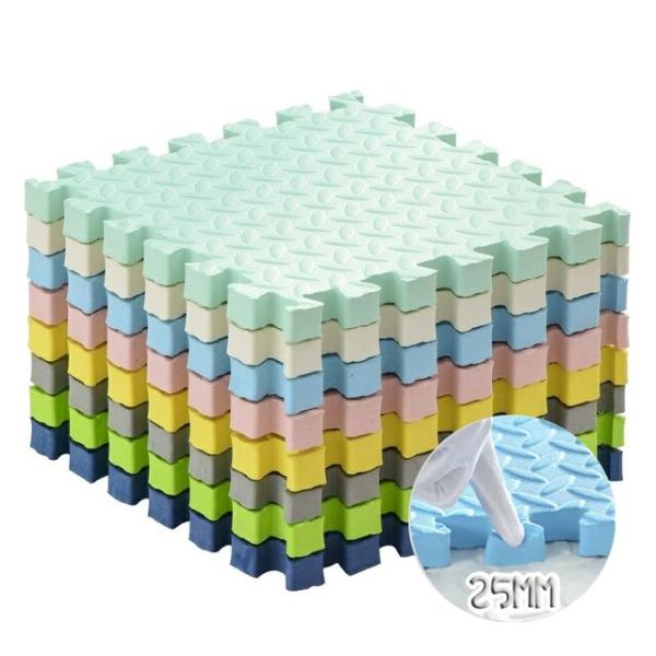 ベビーゲーム用パズルマット,厚さ2.5cm,子供用パズルマット,おもちゃ,ソフトクライミング用,リビ...
