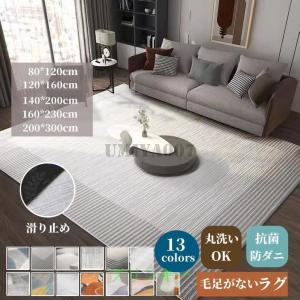 カーペット 洗える 四季 ラグ オールシーズン シャギーラグ ウォッシャブル リビング 長方形 四角 北欧 滑り止め付き 冬 廊下 マット