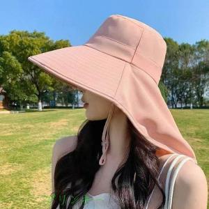 レディース 夏 つば広 UVカット 帽子 かぶ...の詳細画像4