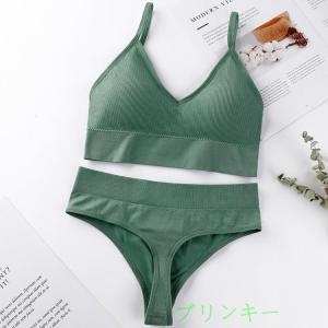 【2点セット】ブラ ショーツ セット スポーツ...の詳細画像3