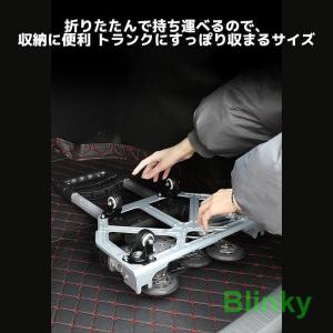 キャリーカート 折りたたみ式 ハンドトラック ...の詳細画像4