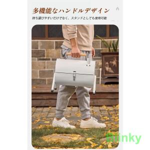 バーベキュー バーベキューグリル 卓上 ドラム...の詳細画像5