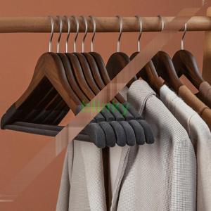 天然木製 コートハンガー 20本セット ハンガー 木製 木製ハンガー 滑らない 20本 セット 衣類ハンガー 20本