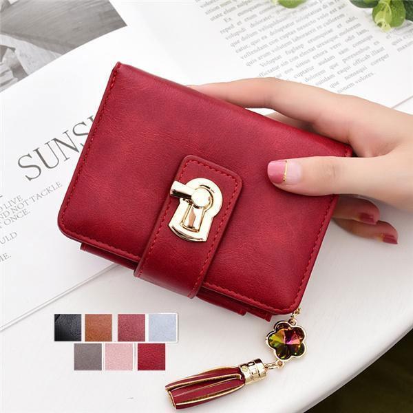 財布 レディース 二つ折り ミニ財布 二つ折り財布 ジッパー 可愛い ウォレット コンパクト 使いや...