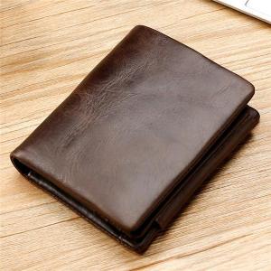 ミニ財布 三つ折り財布 二つ折り 本革 牛革 ...の詳細画像2