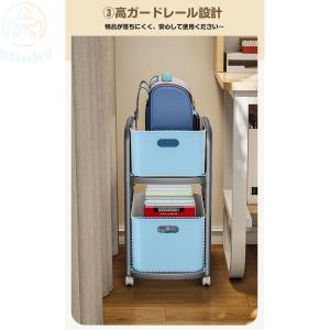 収納ワゴン キッチンワゴン ワゴン スリム お...の詳細画像5