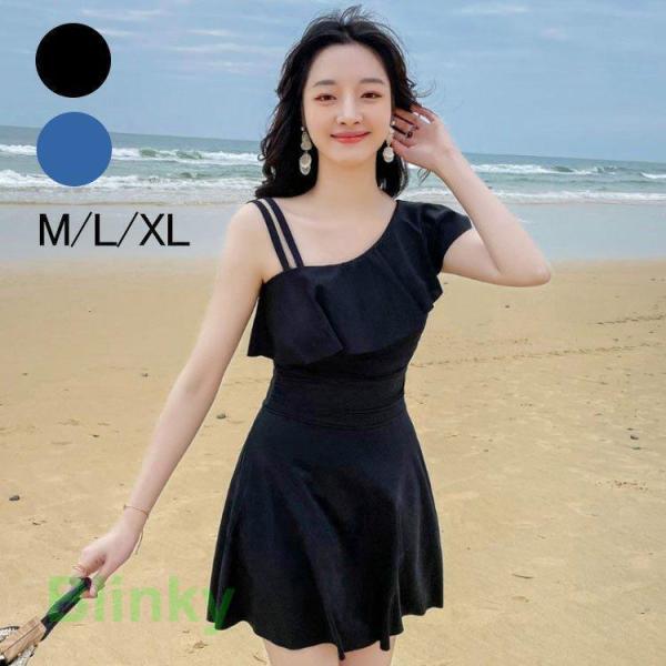 水着 レディース ワンピース水着 サロペット 花柄 夏 おしゃれ 小胸 ママ水着 バンドゥ 日焼け防...