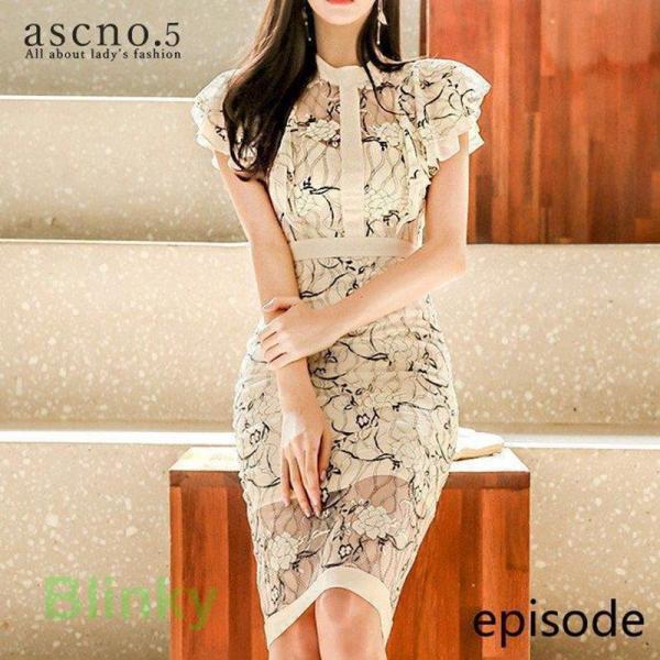 ドレス ワンピース ワンピ キャバ キャバドレス キャバクラ SMLXL 韓国 ハイネック フレアス...