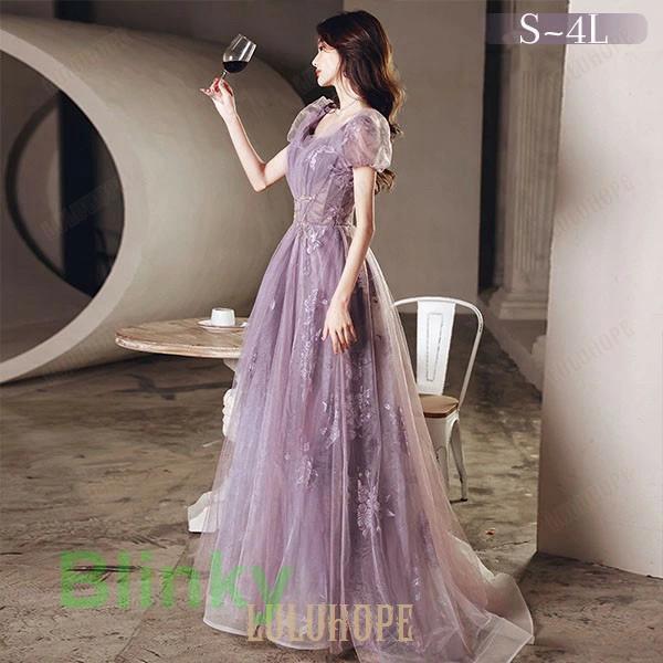 ドレス 大人 ピアノ 発表会 ロングドレス 演奏会 結婚式 母親 ピアノ発表会 袖付き ワンピース ...