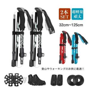 Rothwild ドイツ産 トレッキングポール カーボン 折りたたみ式 2本