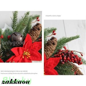 クリスマスリース クリスマス飾り 30CM オ...の詳細画像4