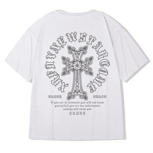 Tシャツ メンズ ストリートファッション 大き...の詳細画像1