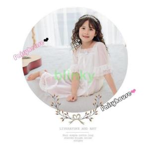 春夏新作 親子 ナイトドレス 子供 レース 姫...の詳細画像1