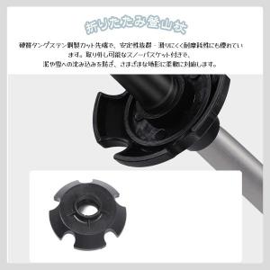 トレッキングポール 折りたたみ 長さ調節 コン...の詳細画像5
