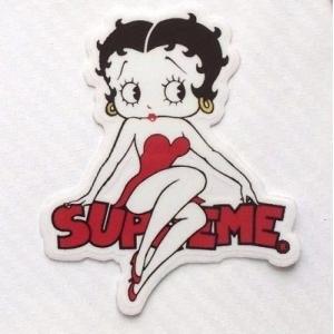 supreme　ステッカー Betty Boop　送料無料｜blis