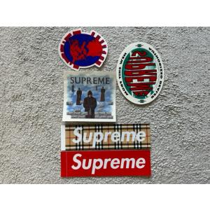 Shupreme シュプリーム Box Logo ステッカー 正規品 10枚 サイズ 5.7cm