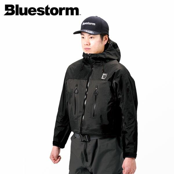 BLUESTORM ブルーストーム フィッシングウェア レインジャケット ポンティアス ウェーディン...