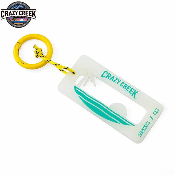 クレイジークリーク CRAZY CREEK キーホルダー 蓄光 グロー ブルームーンオーシャン アウ...