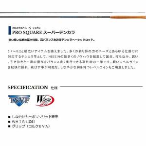 宇崎日新 竿 Nissin 3608 ロッド 釣り 竿 Pro Square スーパーテンカラ 6 04 3 60m 3608 プロスクエア スーパーテンカラ Uzk Uzk ブリス