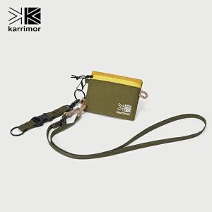 カリマー ストラップ付きウォレット財布 ストラップウォレット karrimor 501137-8603 strapwallet Olive×Mustard KAR5011378603｜blissshop